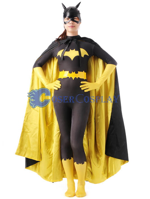 Batman Halloween Costume For Women Yellow